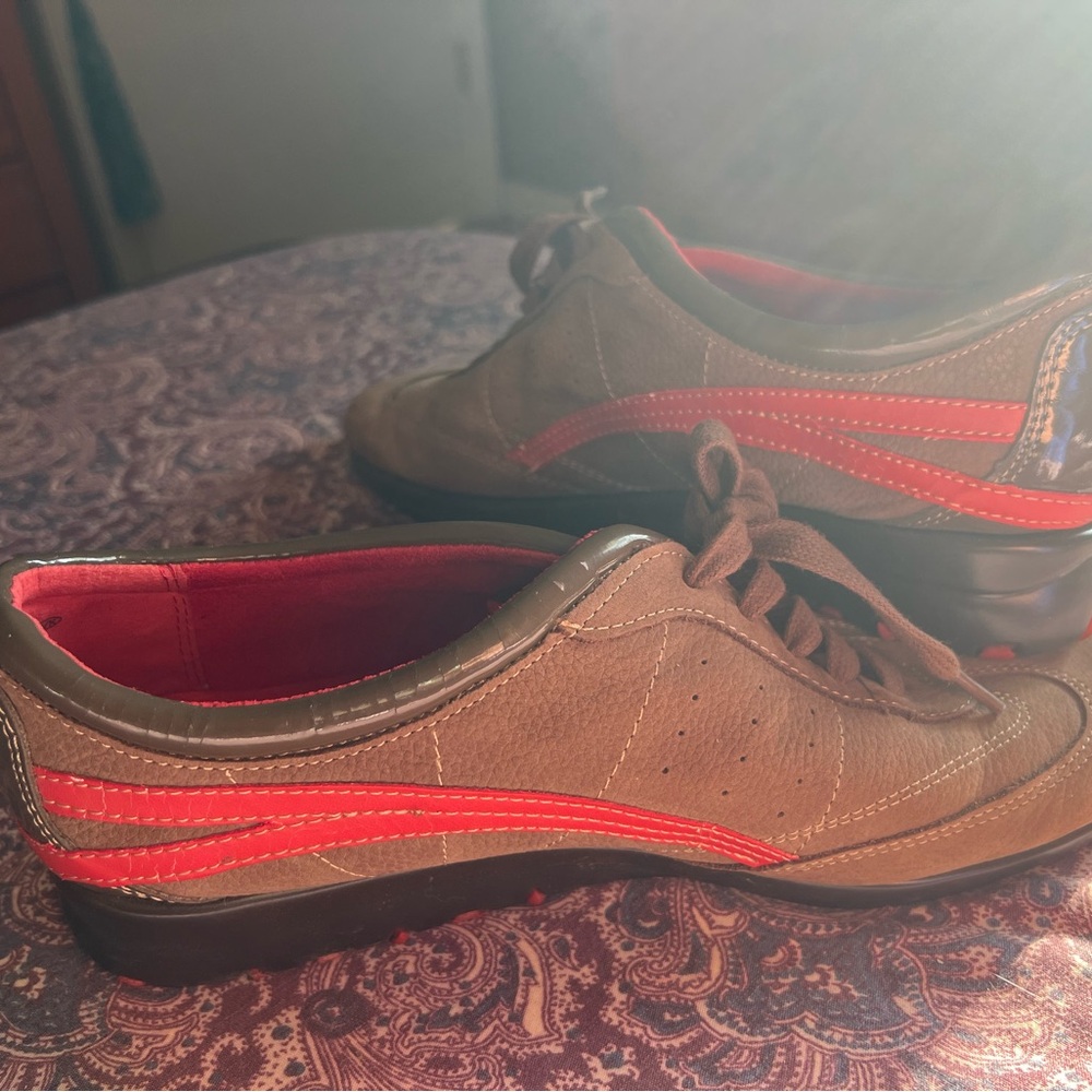 Aerosole StitchNTurn Brown Leather Shoes